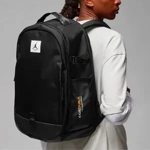 Nike Jordan Jam Flight Unisex Gym Travel Basketball Backpack Black 29 L MA0794 . Nike Jordan Cordura 29L Franchise Backpack Black MA0794 023  main image 4